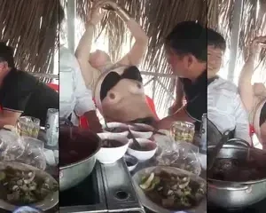 Về miền Tây nhậu được bạn chiêu đãi món đặc sản tại bàn